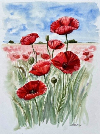 Helene Monpin aquarelliste